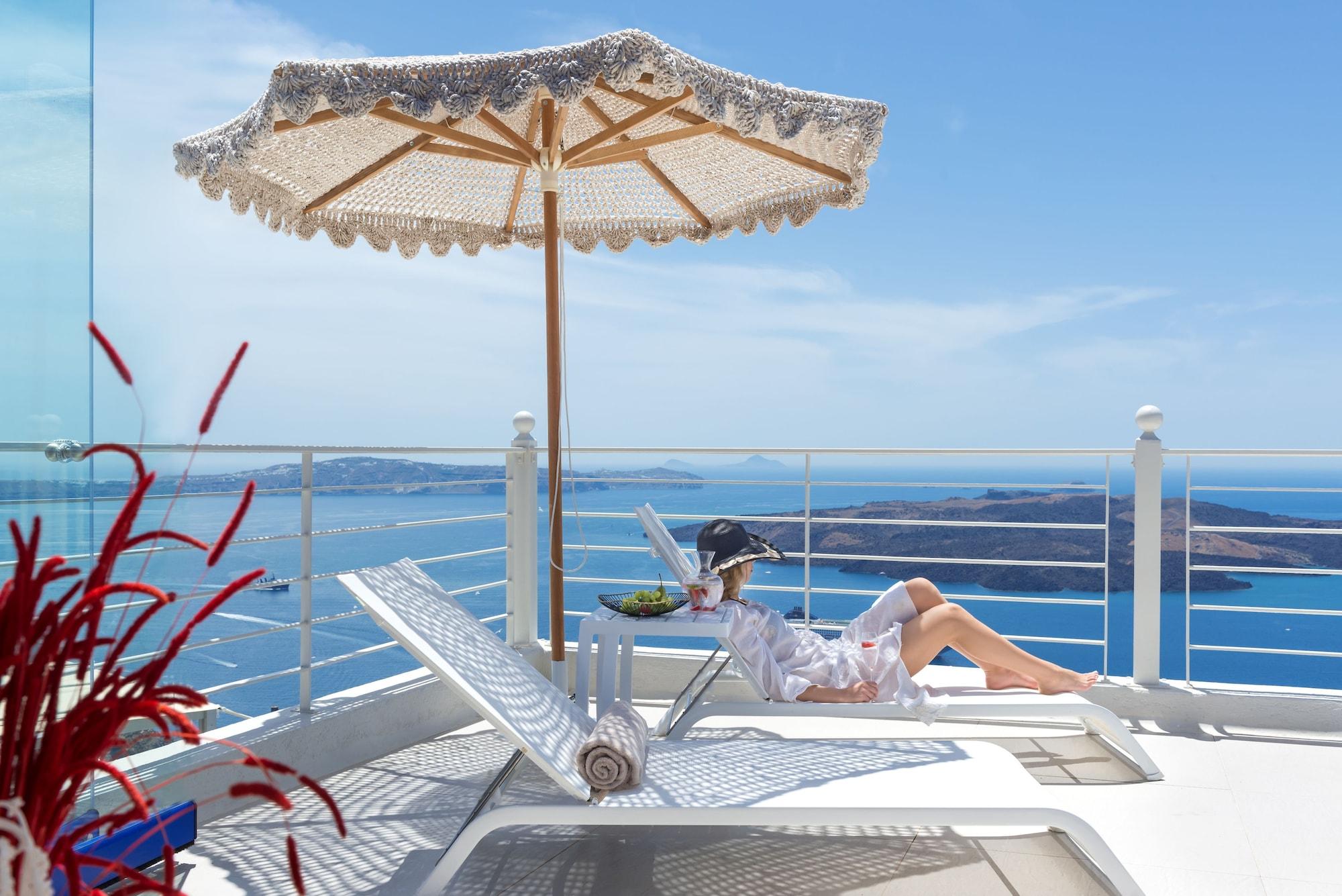 Nefeles Luxury Suites Fira  Eksteriør bilde