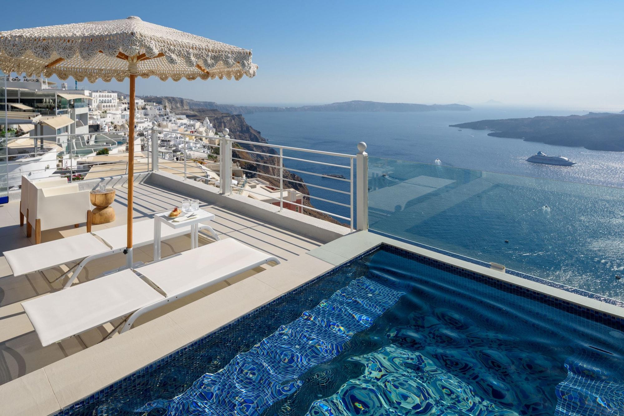 Nefeles Luxury Suites Fira  Eksteriør bilde