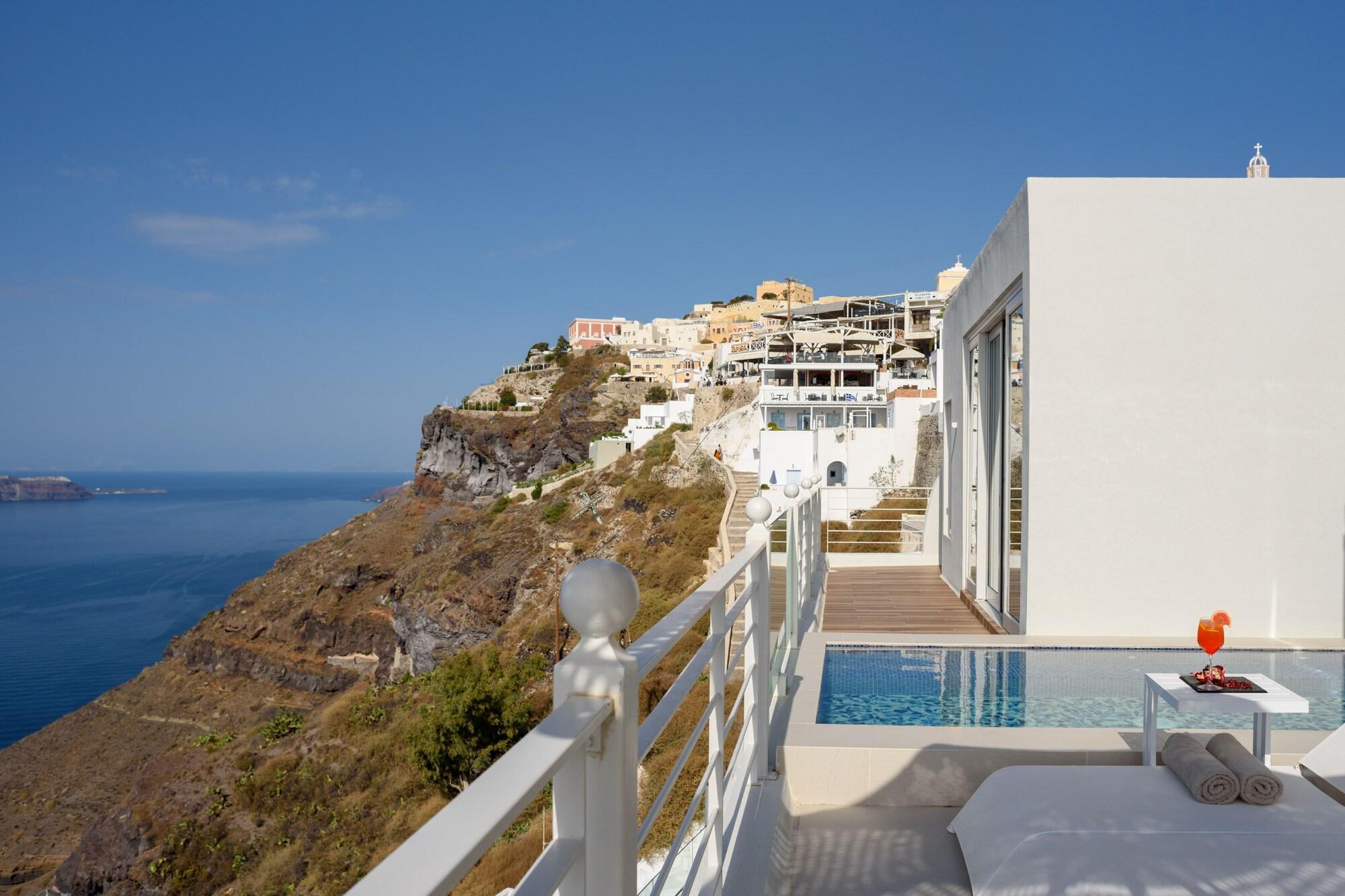Nefeles Luxury Suites Fira  Eksteriør bilde