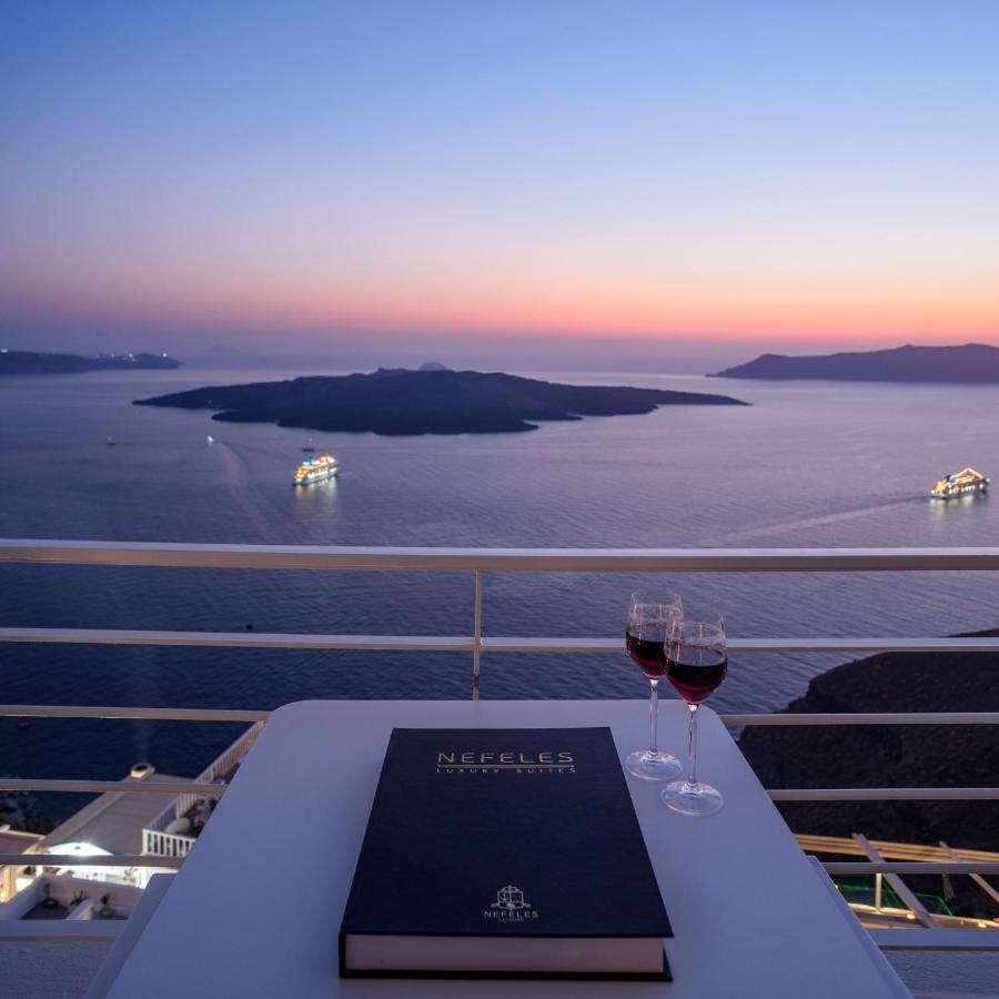 Nefeles Luxury Suites Fira  Eksteriør bilde